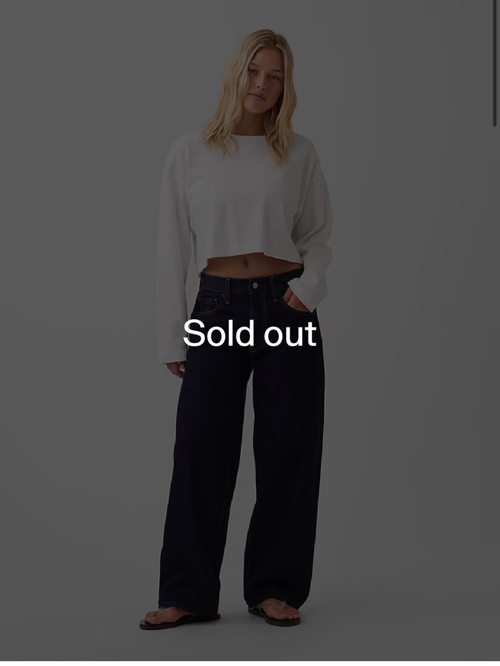 GAP Hailey Jeans in Dark Indigo